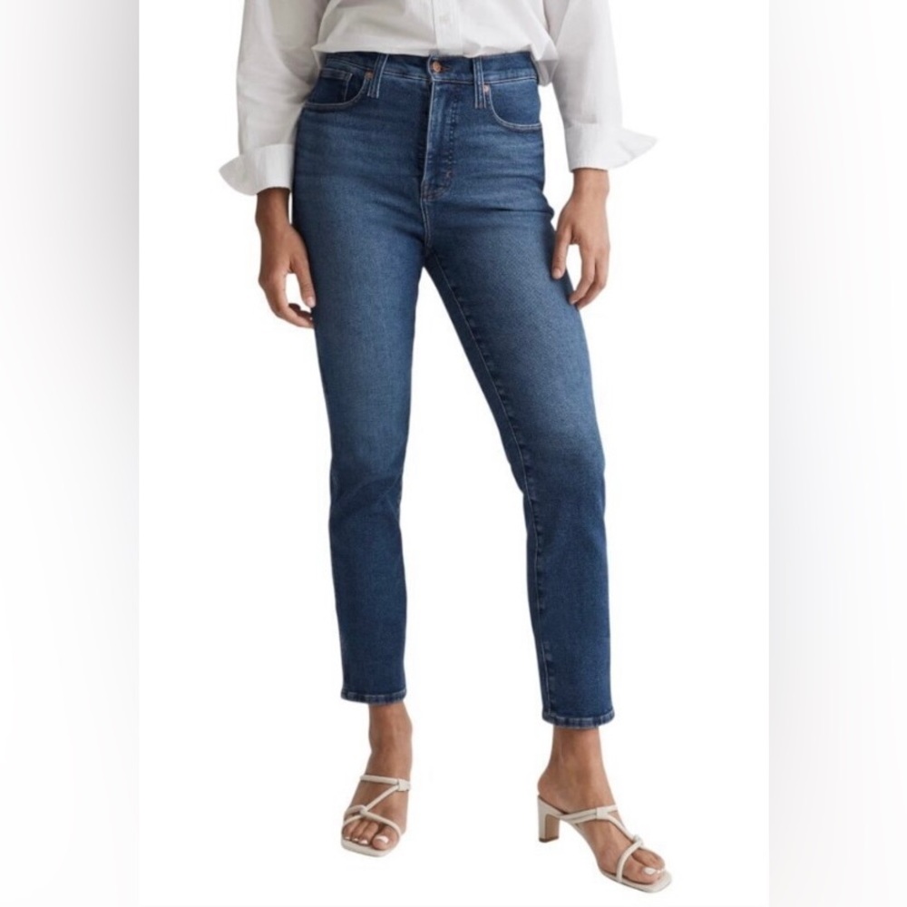 Madewell Stovepipe Ankle Denim Jeans